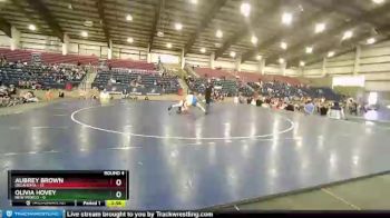 135 lbs Round 4 (10 Team) - Aubrey Brown, OKLAHOMA vs Olivia Hovey, NEW MEXICO