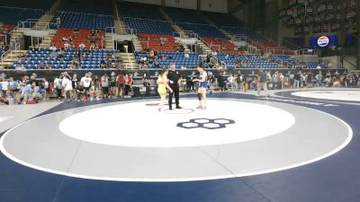 125 lbs Champ. Rd Of 64 - Faith Jones, Massachusetts vs Madeline Eris-Hanson, North Dakota
