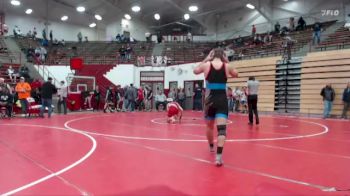 165 lbs Quarterfinal - Malachi DuBois, Wes-Del vs Jacob Cole, Rossville High School