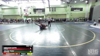 285 lbs Quarterfinal - Abraham Datte, MONROE vs Oshon Tuuu, SAN PEDRO