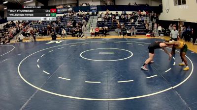 197 lbs 7th Place Match - Valentino Pryor, McDaniel vs Rich Fronheiser, King`s (pa)