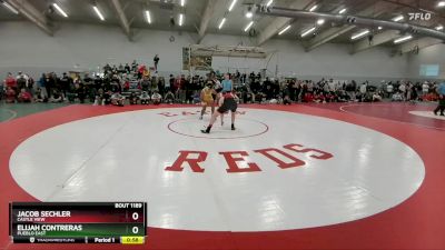 175 lbs Cons. Round 4 - Elijah Contreras, Pueblo East vs Jacob Sechler, Castle View