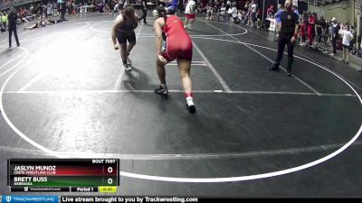 185+ Quarterfinal - Brett Buss, Nebraska vs Jaslyn Munoz, Crete Wrestling Club