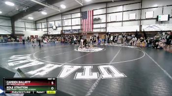 54 lbs 5th Place Match - Camden Balliett, Roy Wrestling Club vs Kole Stratton, Iron County Wrestling Academy