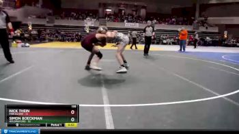 135 lbs Finals (8 Team) - Simon Boeckman, Holdingford vs Nick Thein, Pine Island