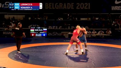 87 kg Final - David Losonczi, Hun vs Aleksandr Andreevitch Komarov, Rus
