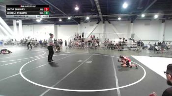57 lbs Round Of 16 - Jacob Bradley, Juggernaut WC vs Lincoln Phillips, Ravage WC