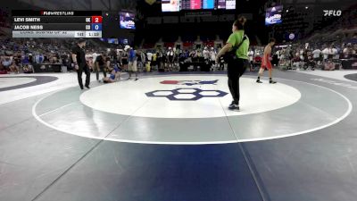 126 lbs Cons. Sub-rd Of 32 - Levi Smith, OK vs Jacob Ness, CO