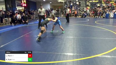 89 lbs Rr Rnd 3 - Lillian Perri, Mt. Lebanon vs Aeriella Ryer, Pine-Richland