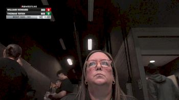 141 lbs Champ. Round 1 - Thomas Toteh, Northeast Oklahoma vs William Howard, Doane University