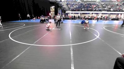 5th - 6th grade - 86 Semis - Jamison Theilen, Central Iowa Wrestling Club /Team Intensity vs Owen Davis, Big Game Wrestling Club