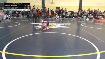 60 lbs Champ. Round 2 - McCoy Heinrich, American Outlaws Wrestling vs Oliver Ladehoff, Pursuit Wrestling Minnesota