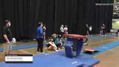 Kay Warpechowski - Women's Group, Altius Gymnastics Academy - 2021 Women's Xcel Region 4 Championships