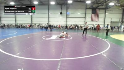 92 lbs Round 3 (12pm Friday) - Johnathan Thompson, Iowa Black vs Kole Wasser, PA Silver