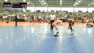 138 lbs Rr Rnd 1 - Cole Shuster, NC United Select - HSB vs Blake Boyer, Kraken Black - HSB