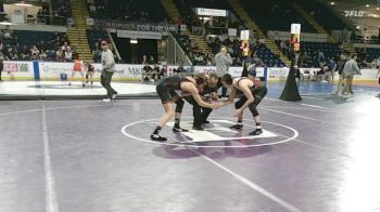 138 lbs Consi Of 8 #2 - Coleson Tully, Carver vs Dylan Wright, Milford