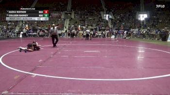 6-7A 114 Champ. Round 2 - Colleen Barkey, Northridge High School vs Alexa Watson, Russell County