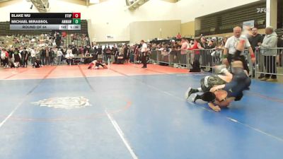 147-H lbs Round Of 64 - Blake Wu, Bethpage vs Michael Mirassol, AMERICAN MMA AND WRESTLING