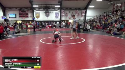 Round 1 - Elijah Smith, Smith Kids vs Jaxson Spoores, Fort Madison