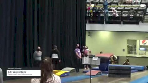 Lilly Loewenberg - Women's Group, Dubuque All Around Gymnastics - 2021 Women's Xcel Region 4 Championships