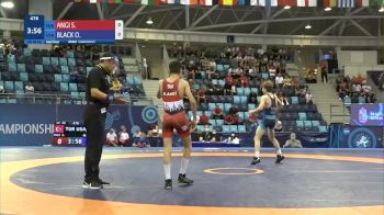 48 kg 1/2 Final - Servet AngI, Turkey vs Otto Elliot Black, United States