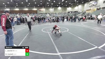 70 lbs Consi Of 4 - Laval Jeantet IV, Run To Danger vs Maverick Haskett, NorCal Nomads