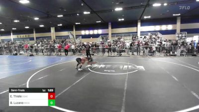 65 lbs Semifinal - Evan Thiele, Coachella Valley WC vs Brody Luzano, SoCal Hammers