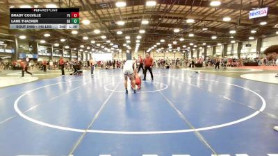 145 lbs Consi Of 16 #1 - Brady Colville, PA vs Lane Thacker, OH