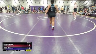 235 lbs Round 2 (10 Team) - Kenzie Etim, Sudden Victory vs Ella Ray, Rocket Wrestling