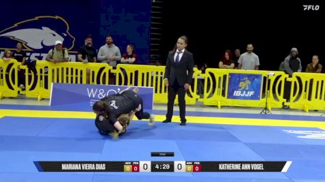Katherine Ann Vogel vs Mariana Vieira Dias 2025 Pan IBJJF Jiu-Jitsu No-Gi Championship