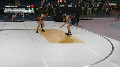 120 lbs Consi Of 4 - Dayna English, Keene vs Olivia Booth-Navarette, North Middlesex