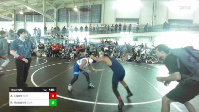 113 lbs Rr Rnd 2 - Andress Lopez, Scotsmen WC vs Radin Hosseini, SoCal Hammers