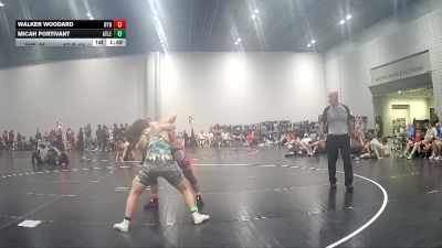 160 lbs Round 1 (8 Team) - Walker Woodard, Backyard Brawlers vs Micah Portivant, MatLife