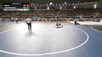 D 1 144 lbs Champ. Round 2 - Matthew Krail, Holy Cross vs Van Vo, Zachary