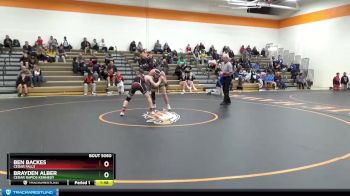 JV Boys-11 lbs Round 4 - Brayden Alber, Cedar Rapids Kennedy vs Ben Backes, Cedar Falls