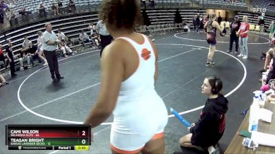 185 lbs Round 3 (4 Team) - Autumn Jones, Oklahoma Elite vs Brienna Glass, Kansas Lavender Gecko