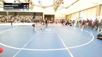 82-J lbs Semifinal - Dominick DeFilippis, Yale Street vs Noah Ziobro, Strive