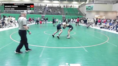 150 lbs 2nd Wrestleback (16 Team) - George Carden, Carrollton vs Suhan Jang, Etowah