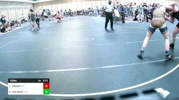 150 lbs Round Of 128 - Laramie Gibson, Mid Valley Wr Ac vs Logan Harrahill, Dominator WC