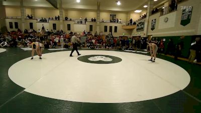 145 lbs Quarterfinal - Anthony Mann, Hanover vs Victor Mejias, Saint John's Prep