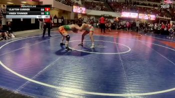 160 lbs Semifinal - Owen Younger, Younger vs Clayton Currier, MT State Northern