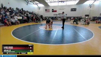 175 lbs Quarterfinal - Devin Le, The Oakridge School vs Luke Odom, St. John`s School