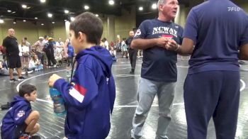 125 lbs Round 2 (6 Team) - Angel Quiones, BHWC Florida Supreme Young Guns vs Adam Hart, NC National Team White