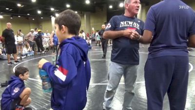 125 lbs Round 2 (6 Team) - Angel Quiones, BHWC Florida Supreme Young Guns vs Adam Hart, NC National Team White