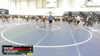 Quarterfinal - Walter Lukasiak, WRCL Wrestling Club vs Rocky Files, Club Not Listed