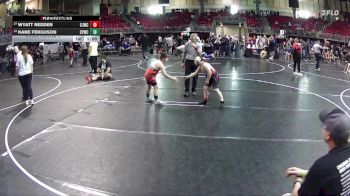 95 lbs Cons. Round 4 - Wyatt Redden, Chadron Junior Wrestling Club vs Kane Ferguson, Sutherland Youth Wrestling Club