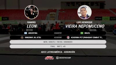 Luis Henrique Vieira Nepomuceno vs Ramiro Leon 2025 ADCC Paraguay Open