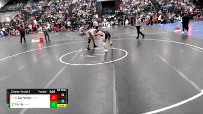 197 lbs Champ. Round 2 - Gabriel Carranza, Colorado Mesa University vs Zachary Ferris, New Mexico Highlands