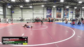 110 lbs Rd# 9- 2:15pm Saturday Final Pool - Maxwell Countryman, Terps XPress vs Bowen Pearson, Untouchables