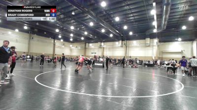 285 lbs Consolation - Jonathan Rogers, Youth Impact Center Wrestling Club vs Brady Comerford, Beebe Trained